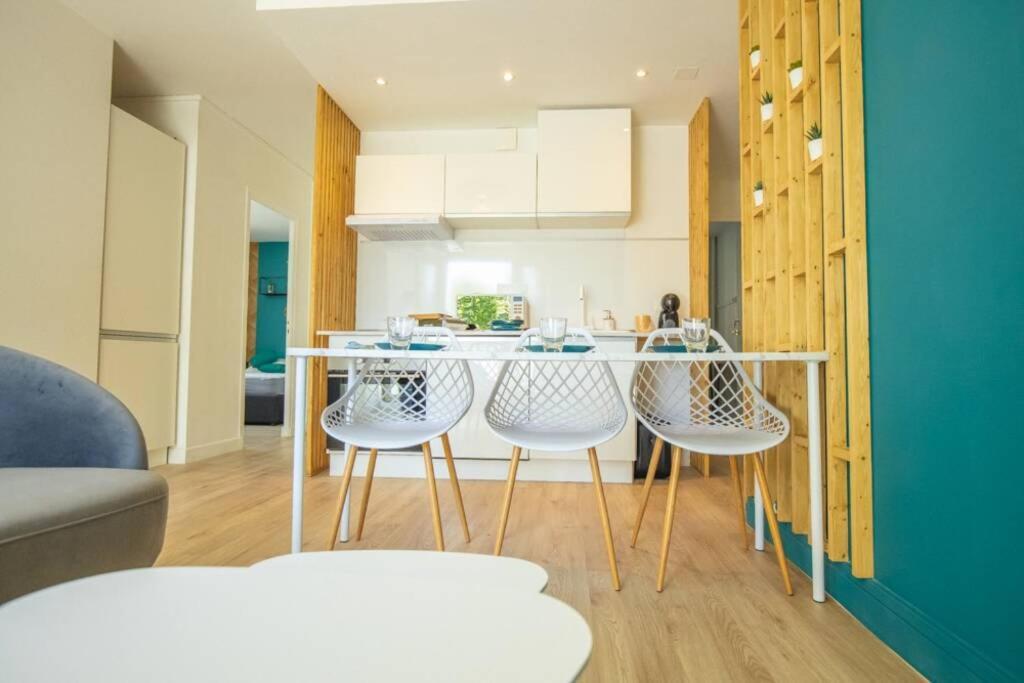 Home Ganusha Cosy 3 Chambres Parking Gratuit Balcon Grenoble Bagian luar foto
