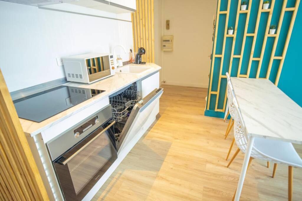 Home Ganusha Cosy 3 Chambres Parking Gratuit Balcon Grenoble Bagian luar foto