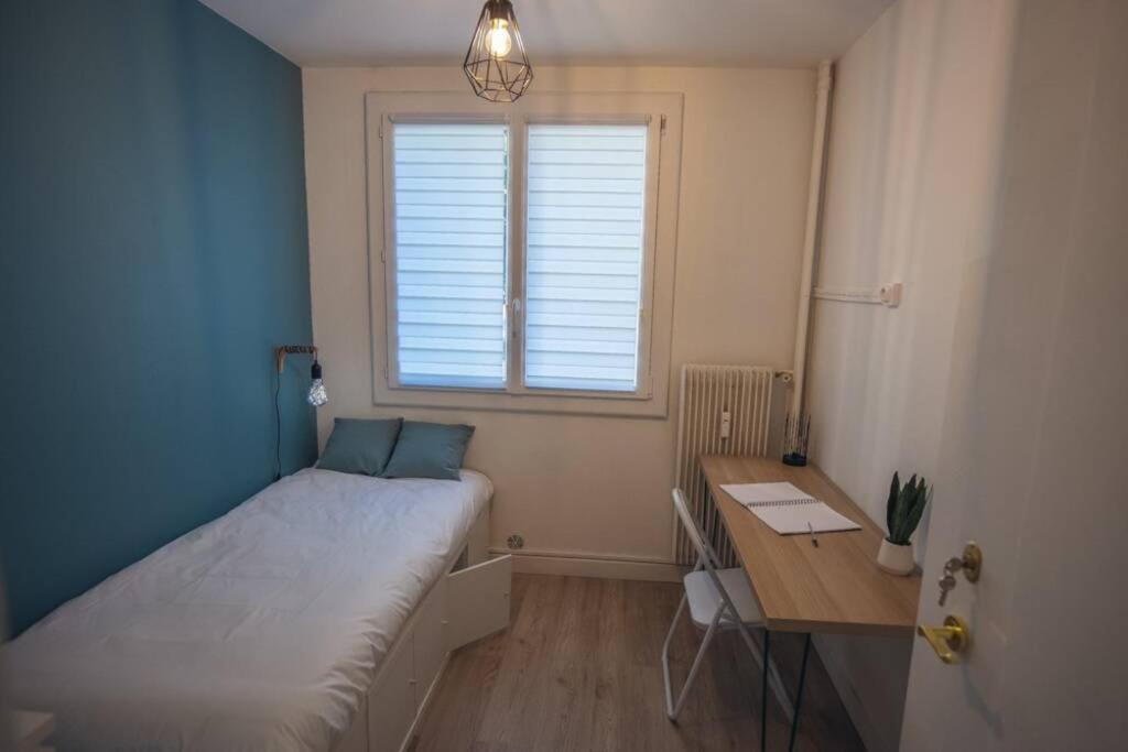 Home Ganusha Cosy 3 Chambres Parking Gratuit Balcon Grenoble Bagian luar foto